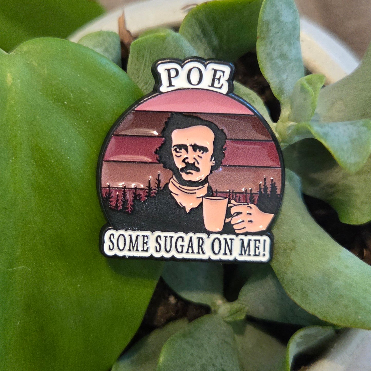Poe Some Sugar On Me Pin