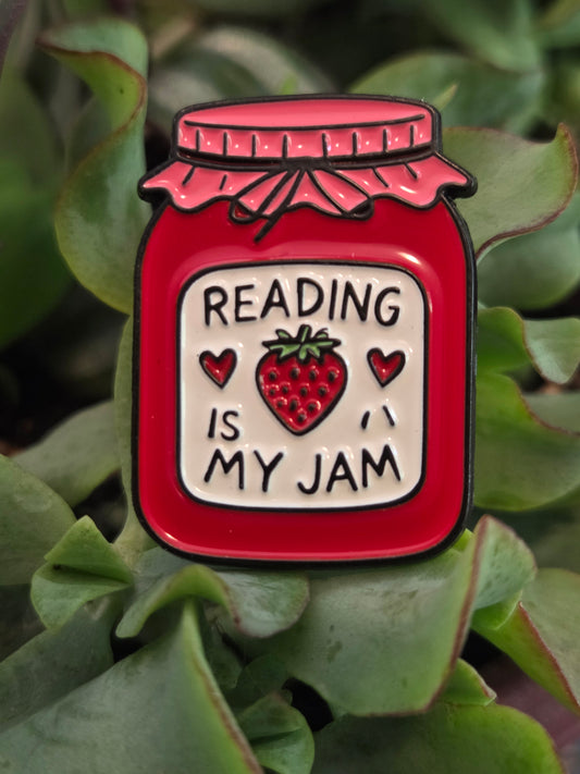 Reading Is My Jam Pin