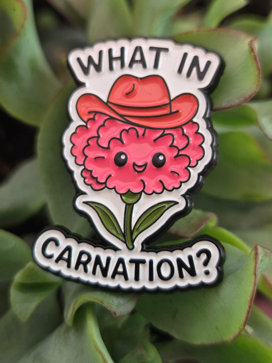 What In Carnation PIn