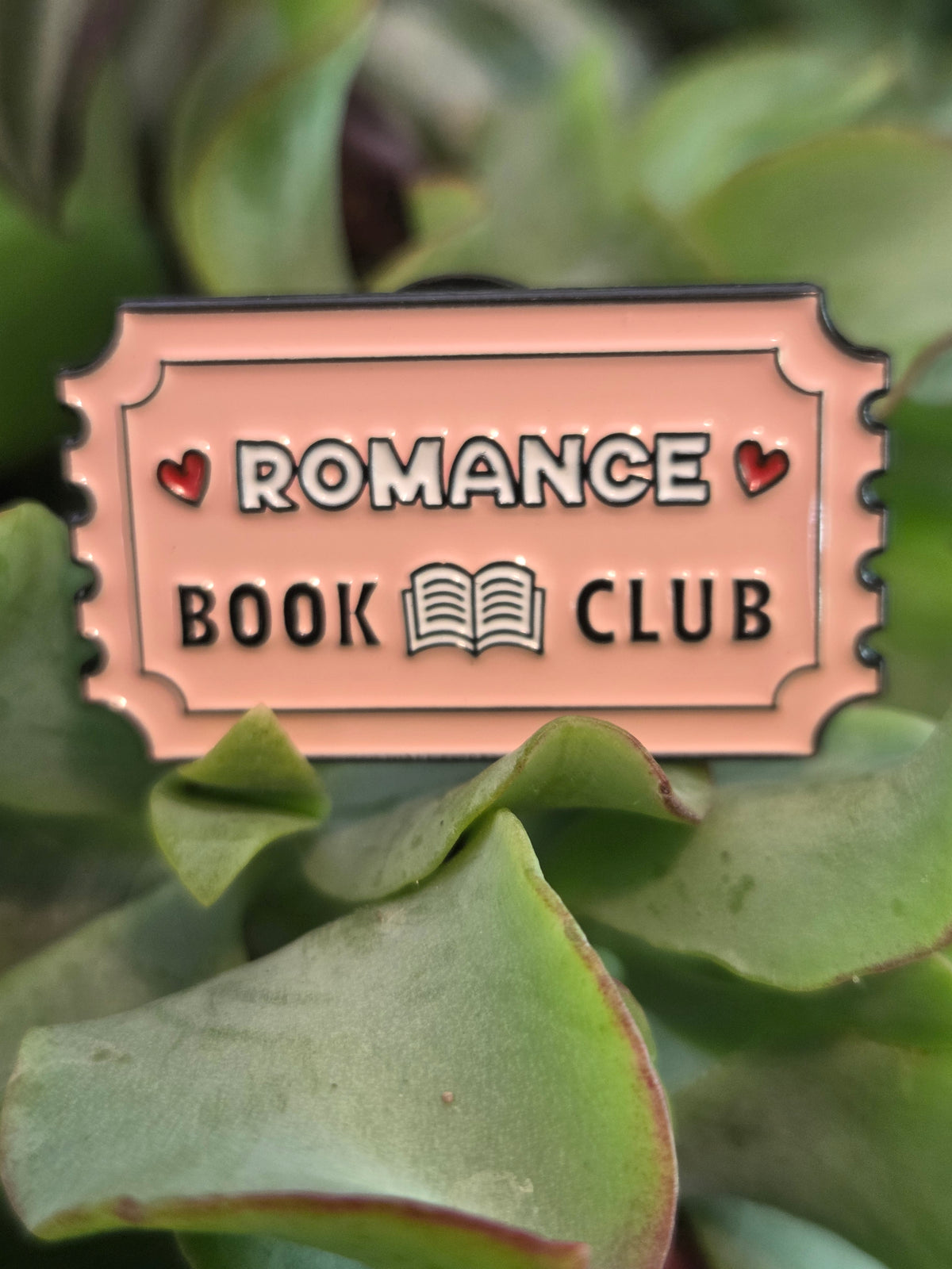 Romance Book Club Pin
