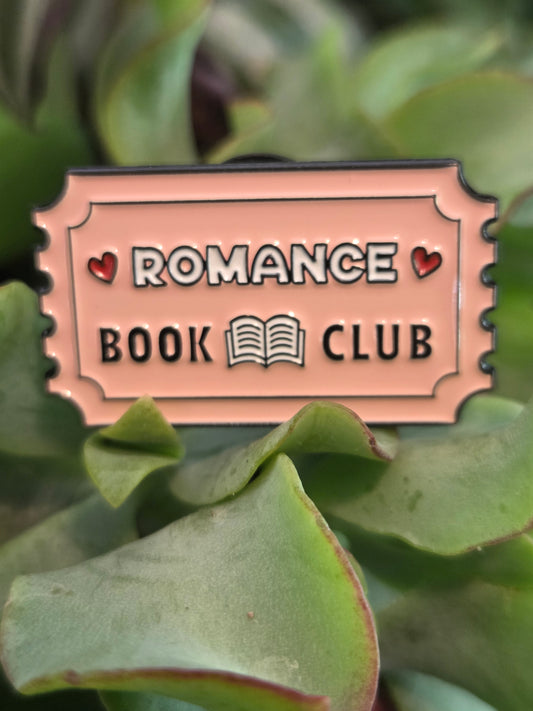 Romance Book Club Pin
