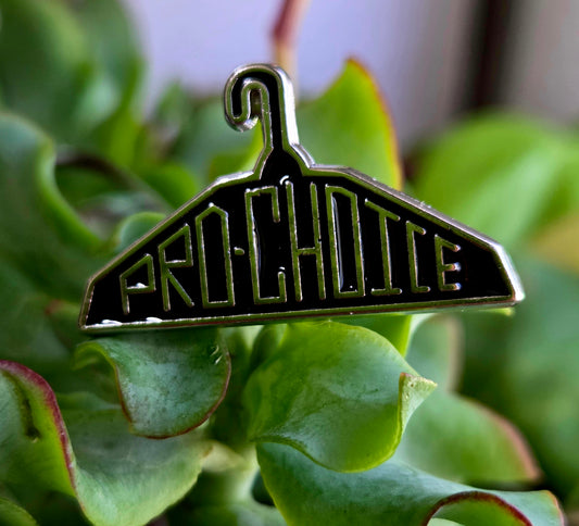 Pro Choice Coat Hanger PIn
