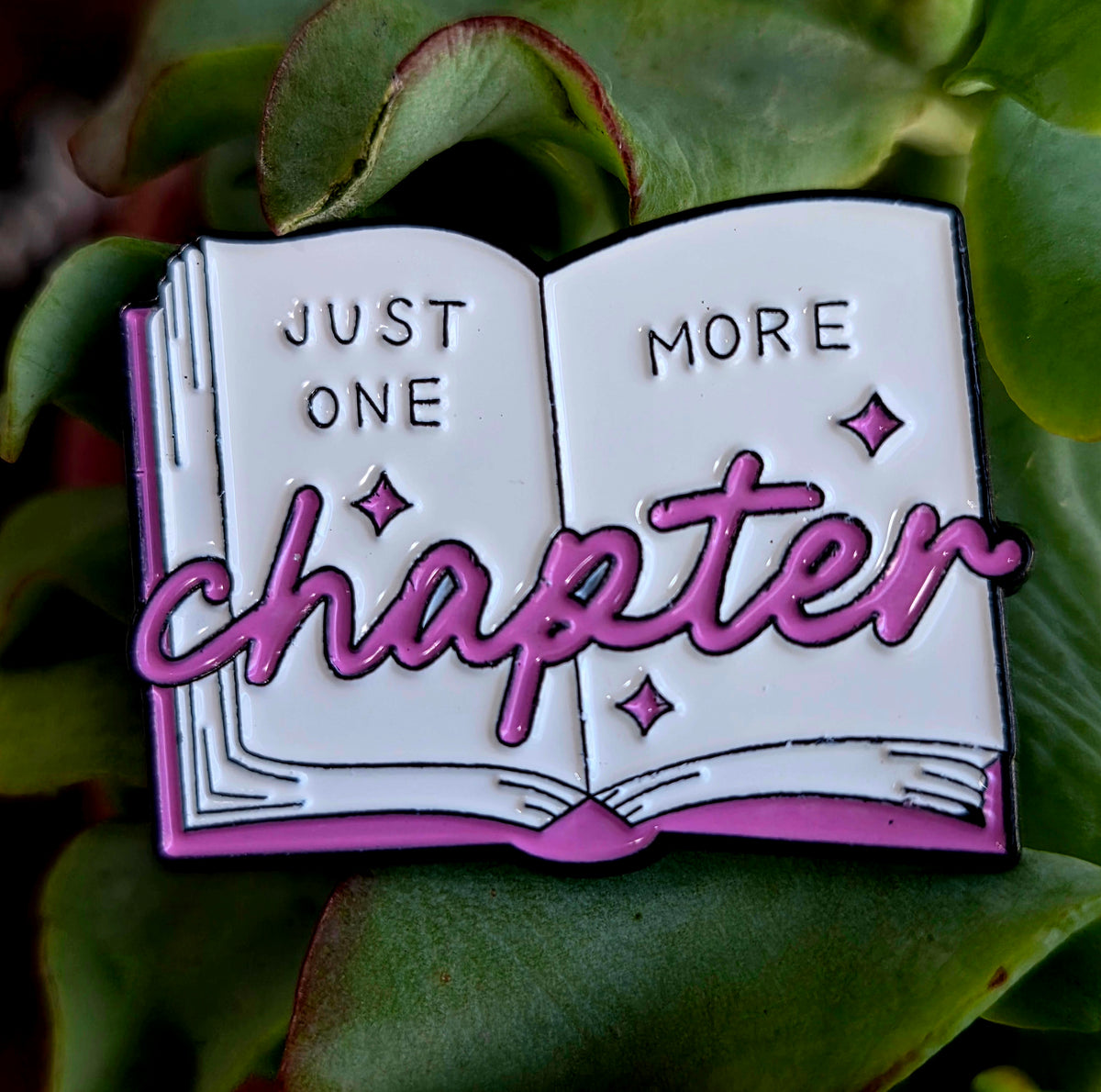 Just One More Chapter Pin