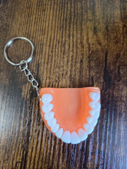 Dentures Keychain