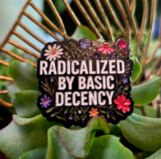 Radicalized By Basic Decency Pin