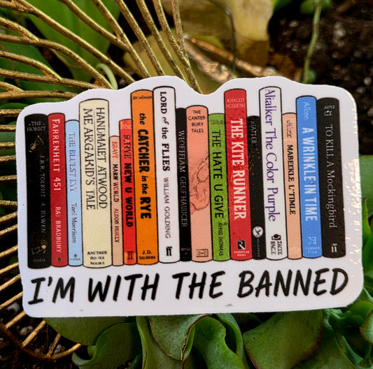 I'm with The Banned Sticker
