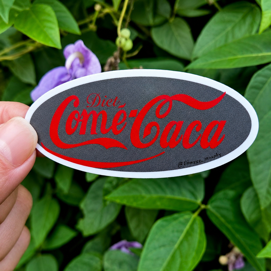 Diet Comé Caca Sticker