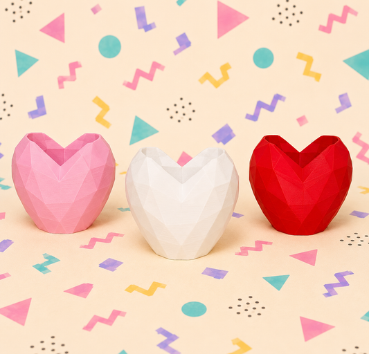 Mini Hearts Succulent Planters (3 pack)