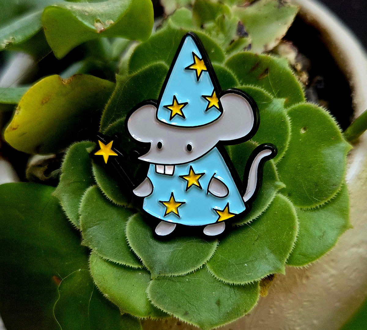 Wizard Mouse Pin