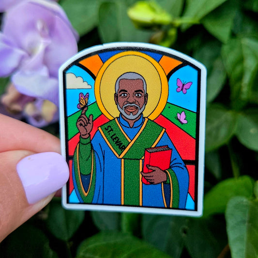 Saint LeVar Burton Sticker