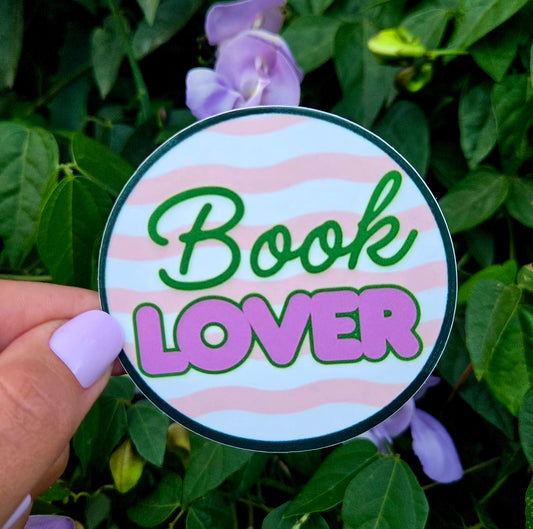 Book Lover Sticker