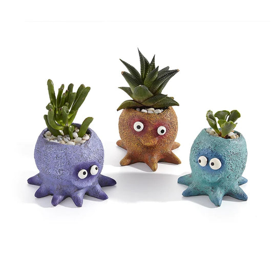 Dumbo Baby Octopus Blobhouse Planter Set of 3